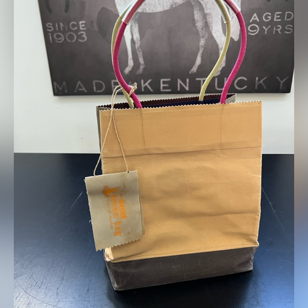 Chic Tan and Brown Tote Bag